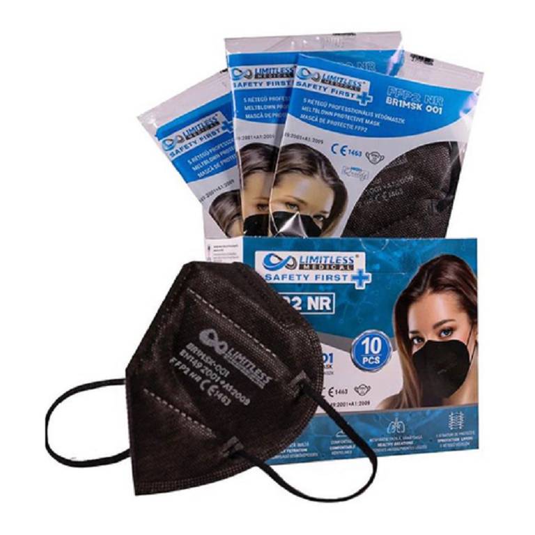 FILTRANTE FACCIALE FFP2 NERA