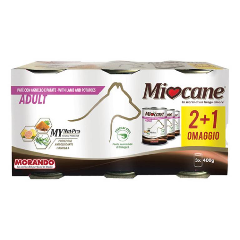 MIOCANE PATE' AGNELLO E PATATE